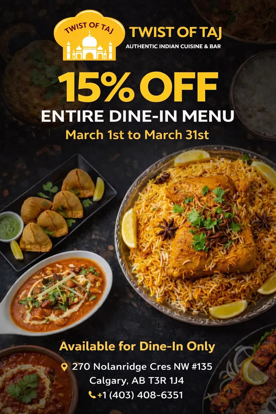 Special Offer - Twist of TAJ